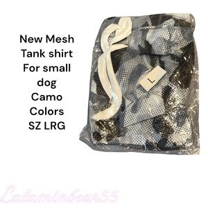 New in package small dog mesh shirts see measurements in pics different colors